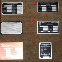 Tabliczki znamionowe URSUS C330 C360 i inne - zdjęcie 1