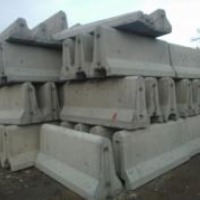 TANIO Bariery, przegrody betonowe drogowe 200x80  - zdjęcie 1